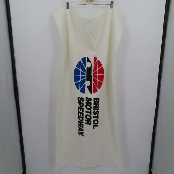 VTG Bristol Motor Speedway Logo Beach Towel Souvenir Southern Terry 1888 Mills - Picture 8 of 9
